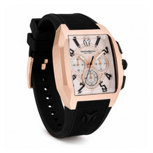 Cargar imagen en el visor de la galería, RELOJ DEPORTIVO PARA HOMBRE TECHNOMARINE AQUA QUADRANT TM-225112 - ORO ROSA, NEGRO