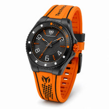 Cargar imagen en el visor de la galería, RELOJ DEPORTIVO PARA HOMBRE TECHNOMARINE RACING LEGENDS TM-525009 - NEGRO, NARANJA
