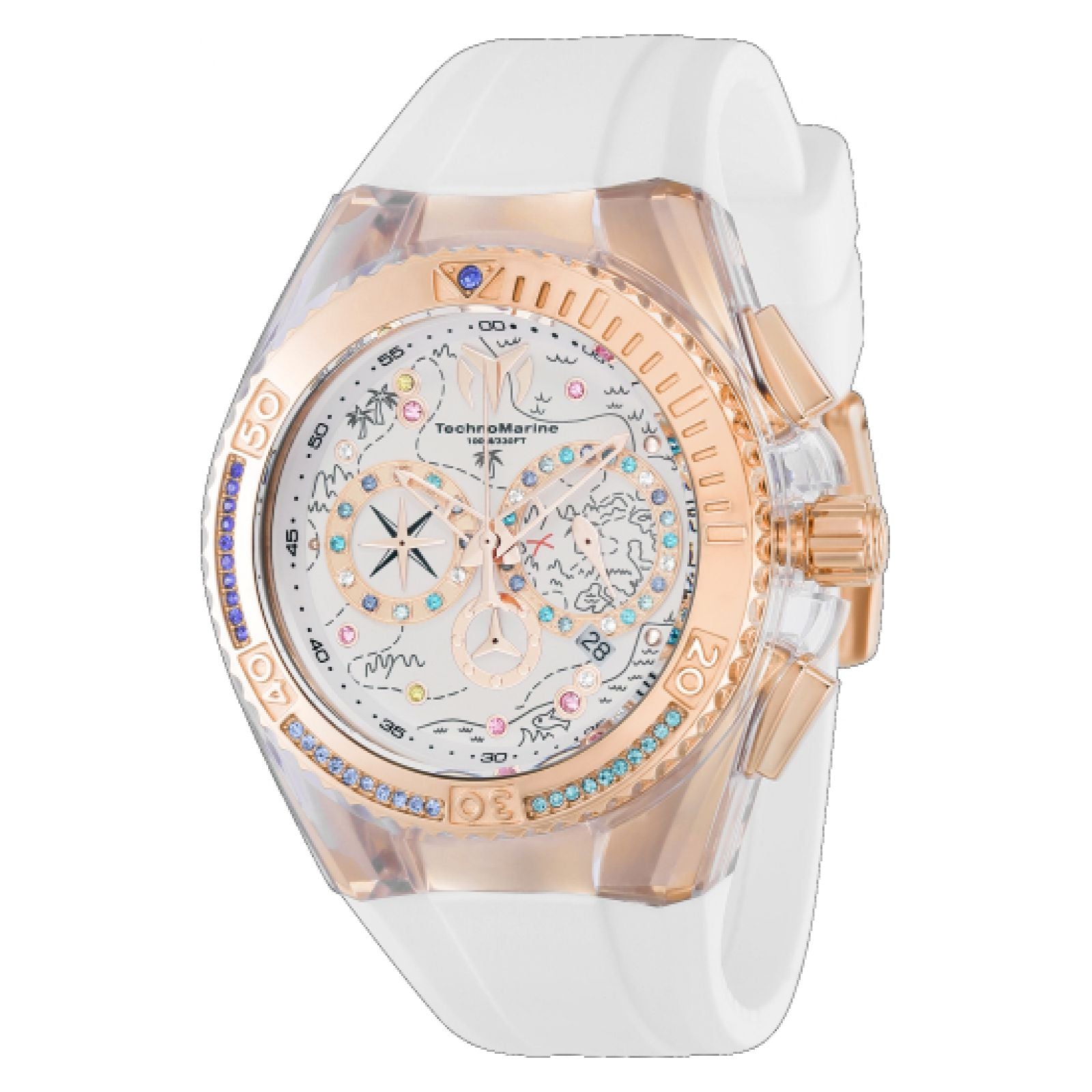 Reloj deportivo mujer blanco sale