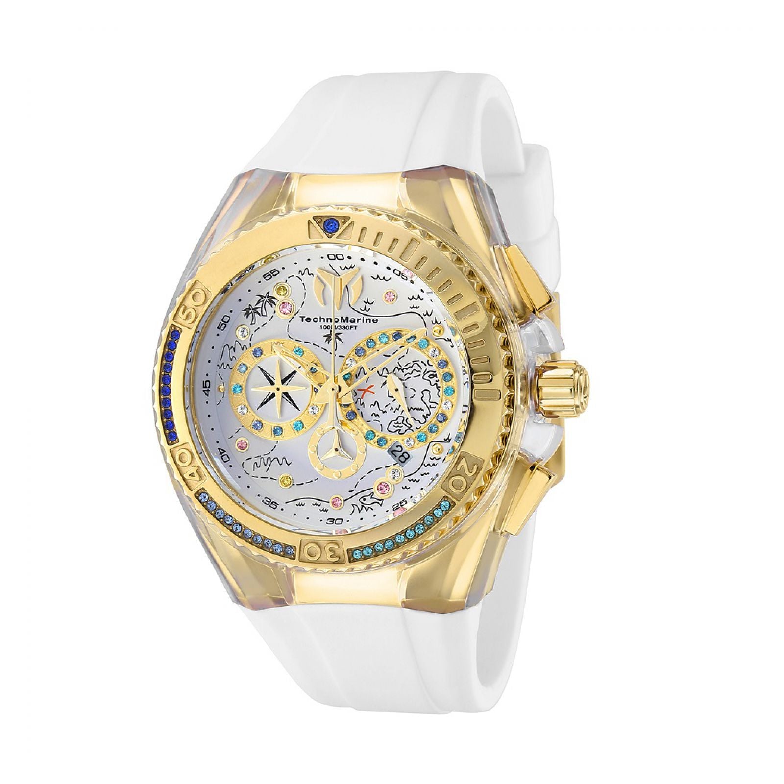 Reloj deportivo blanco mujer sale